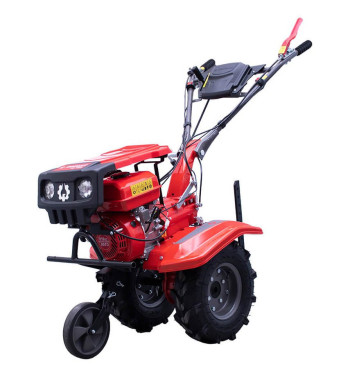 Motocultor RO100R cu Capota si faruri 7CP, Benzina, Latime de lucru între 560 si 1050 mm