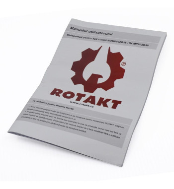 Motopompa Rotakt ROMP50ZB26, pentru apa curata