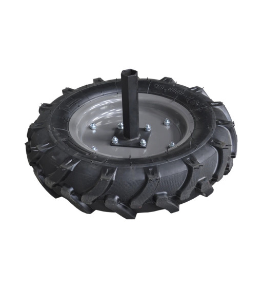 Roata de cauciuc 4.00-10 Rotakt Pentru Motocultor, Diametru 45 cm