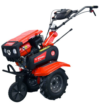 Motocultor Rotakt Cerber RO80R cu capota, 7 CP, benzina, Latime de lucru 560-830 mm