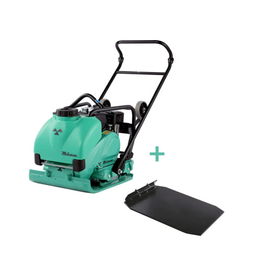 Compactor MVC-T90H VAS  cu Covoras de cauciuc pentru blocurile de îmbinare