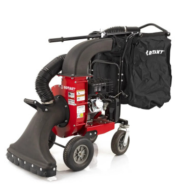 Aspirator de Frunze si Resturi Vegetale Rotakt ROAF-08 Sac Colector cu Capacitate de 175 de litri, motor Rato