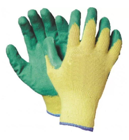 Manusi poliester acoperite cu latex Rotakt L1101