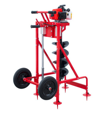 Motoburghiu de pamant Rotakt MTBG680/884  + burghiu 250mm