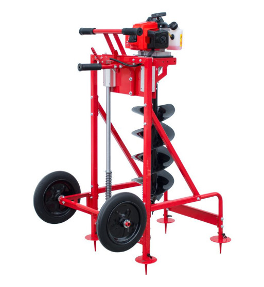 Motoburghiu de pamant Rotakt MTBG680/884  + burghiu 250mm
