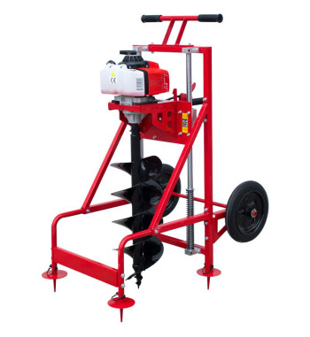 Motoburghiu de pamant Rotakt MTBG680/884  + burghiu 250mm