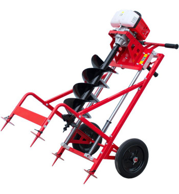 Motoburghiu de pamant Rotakt MTBG680/884  + burghiu 250mm