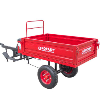 REM300S Remorca agricola capacitate incarcare 300 Kg, roti  4.00-8