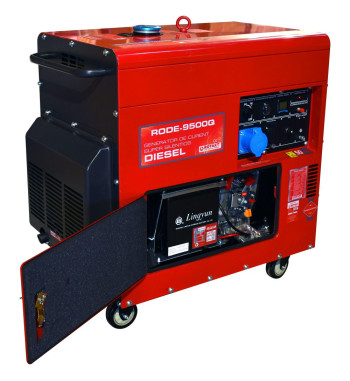 Generator DIESEL Rotakt RODE9500Q, (Include ATS Pornire Automata Pana De Curent), AVR, Pornire Electrica