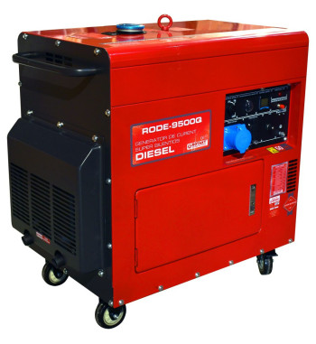 Generator DIESEL Rotakt RODE9500QT, Trifazat, AVR, Pornire electrica