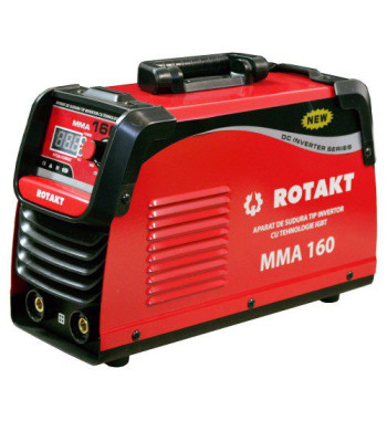 Aparat de tip invertor pentru sudura MMA, ROTAKT MMA 160 cu valiza