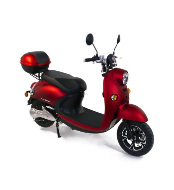 Scuter Electric Rotakt Mandarin, Motor 1600W, Viteza maxima 25km/h, Autonomie 55 km, Baterie litiu-ion 60V 20Ah, 2 locuri