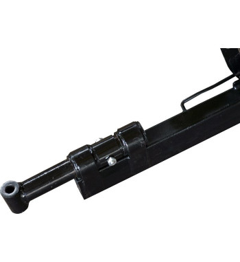 Remorca motocultor Rotakt REM400-1, capacitate 400 kg, basculabila