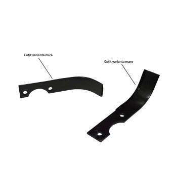 Cutit Freze Rotakt Lungime 20 cm Varianta Mica Pentru Motocultoarele Cu O Putere Mai Mica De 8.5 CP