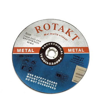 DISC ABRAZIV POLIZARE METAL DEGAJAT 230X6X22.2