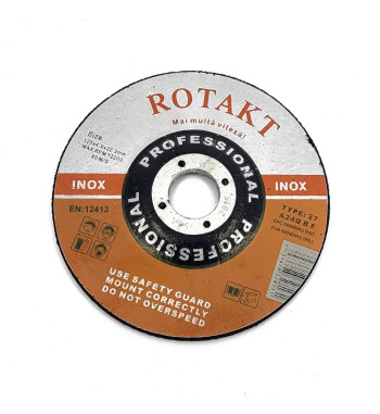DISC ABRAZIV POLIZARE INOX DEGAJAT 125X4X22.2