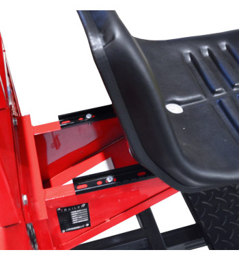Remorca motocultor Rotakt REM500, capacitate maxim 500 kg, basculabila