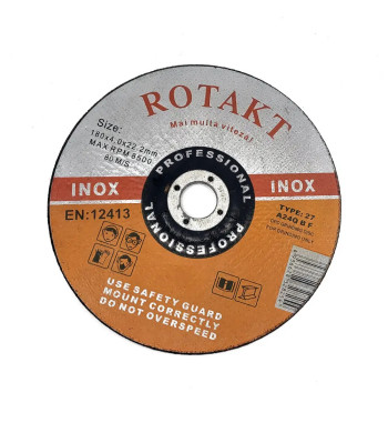 DISC ABRAZIV POLIZARE INOX DEGAJAT 180X4X22.2
