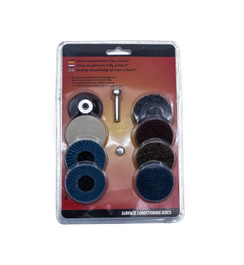 SET 9 PIESE ABRAZIVE PTR SLEFUIRE 1/4"