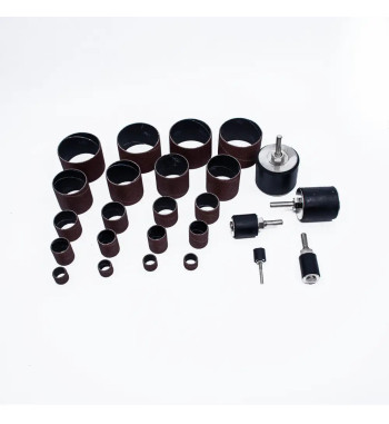 SET 25 PIESE ABRAZIVE PTR SLEFUIRE 1/2",3/4",1",1.5",2"