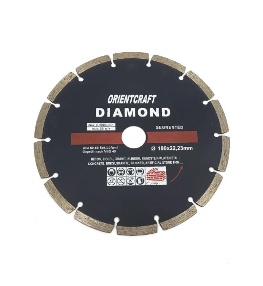 1000.06 DISC DIAMANTAT SEGMENTAT 180MM