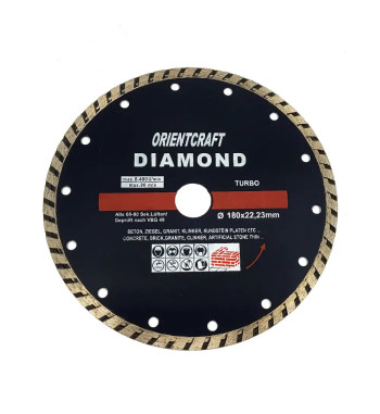 DISC DIAMANTAT TURBO 180MM 1002.06