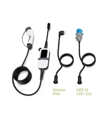 Incarcator portabil PC280 pentru masini electrice conector type 2 7,2kW 6-32A reglabil 230V 6m cablu de incarcare