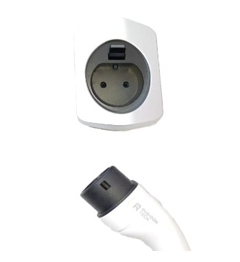 Suport de perete pentru conector de incarcare vehicule electrice tip 2 -EV Plug Holder type 2
