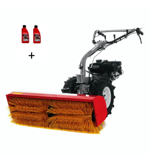 Motocultor Rotakt MF360 6.5 CP, benzina + SW360 Perie rotativa de cura?at (matura) + 2 x Ulei Rotakt SAE 15W-40