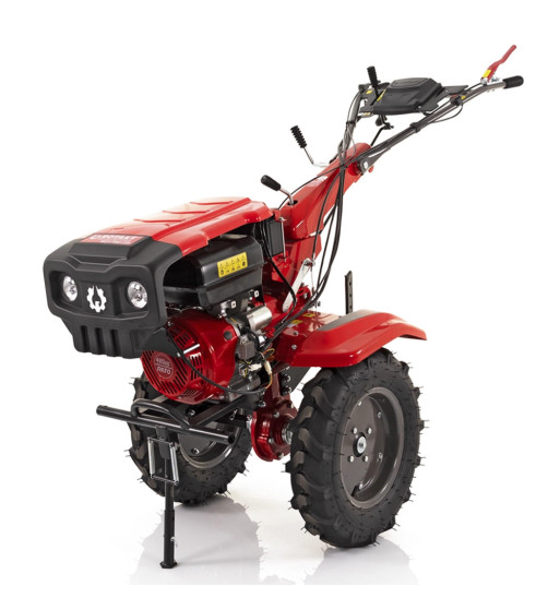 Motocultor Rotakt Gladiator RO15RE-2P, 15 CP, benzina, Pornire electrica, Lățime de lucru 560-1350mm