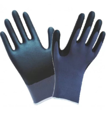 Mănuși din nylon acoperite cu nitril – N2401, Mărimea 9